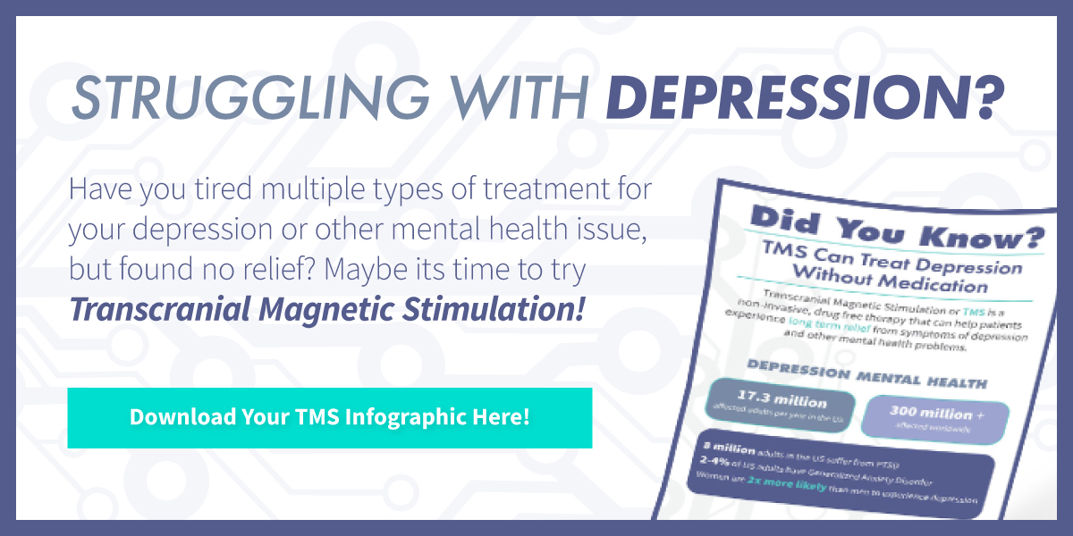 Treat Depression Without Medication With TMS | Infographic